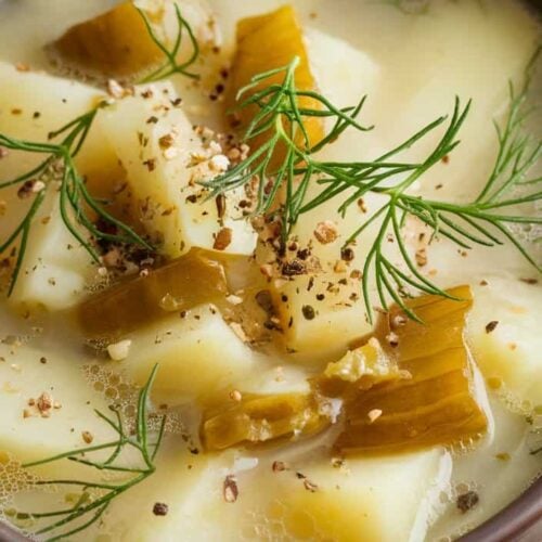 Dill Pickle and Potato Soup1