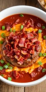 Easy Bacon Cheeseburger Soup1