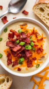 Loaded Baked Potato Soup With Bacon2