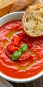 Roasted Red Pepper and Tomato Soup1