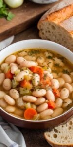 Rustic Tuscan White Bean Soup1