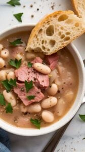 Smoky Ham and White Bean Soup2