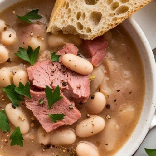 Smoky Ham and White Bean Soup2