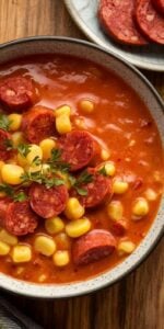 Spicy Chorizo and Corn Chowder1