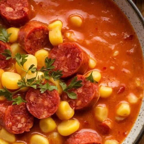 Spicy Chorizo and Corn Chowder1