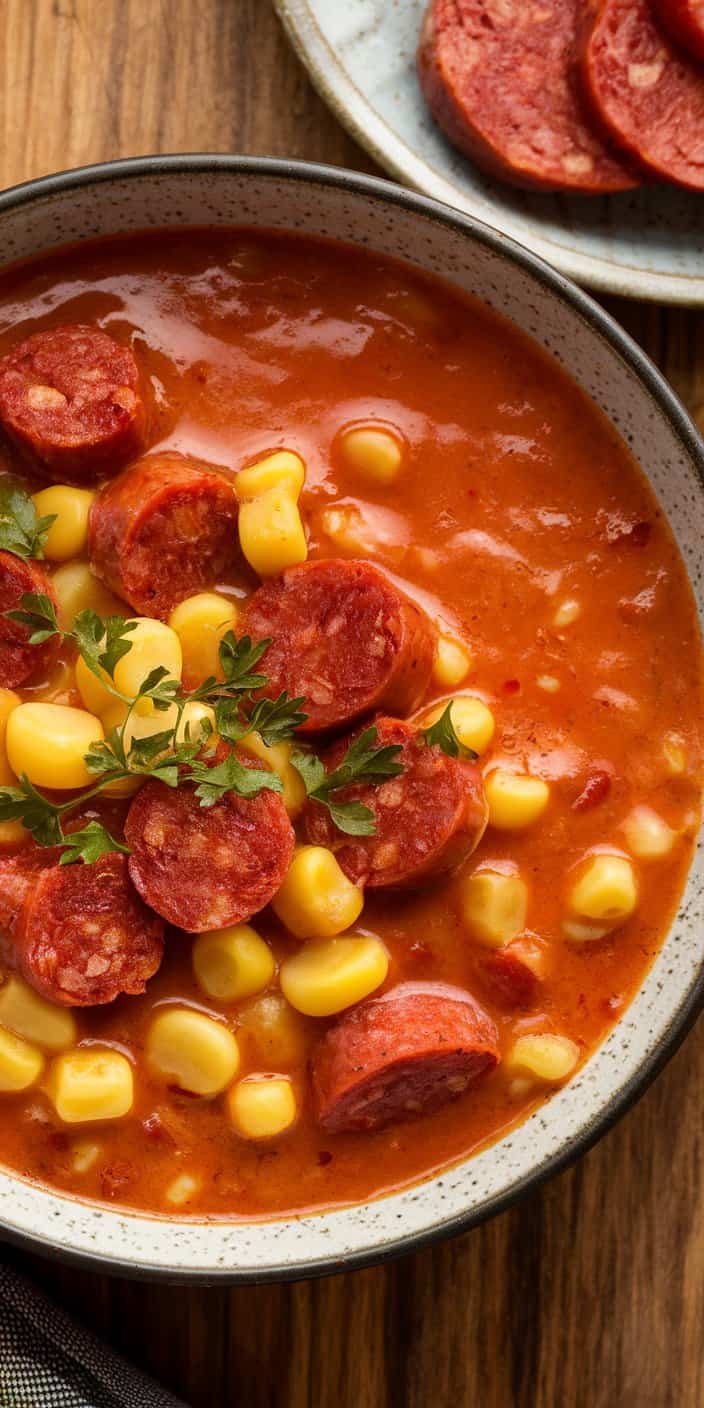 Spicy Chorizo and Corn Chowder1