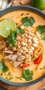 Thai Peanut Chicken Soup2