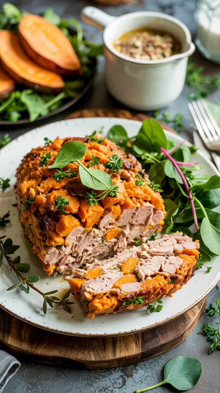 10. Sweet Potato Turkey Meatloaf