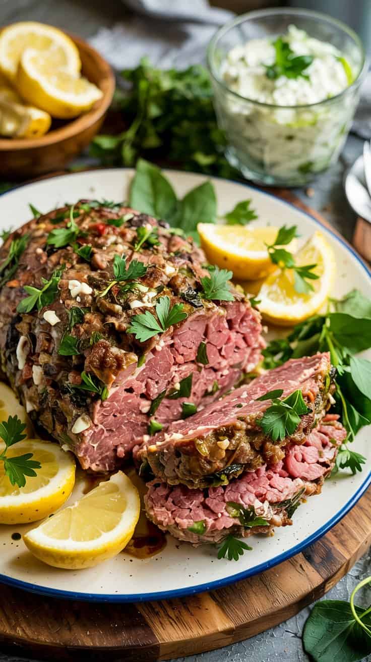 13. Greek Lamb and Herb Meatloaf