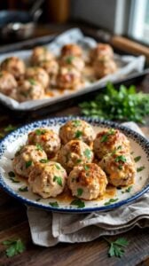 Baked Turkey Meatballs with Spinach1