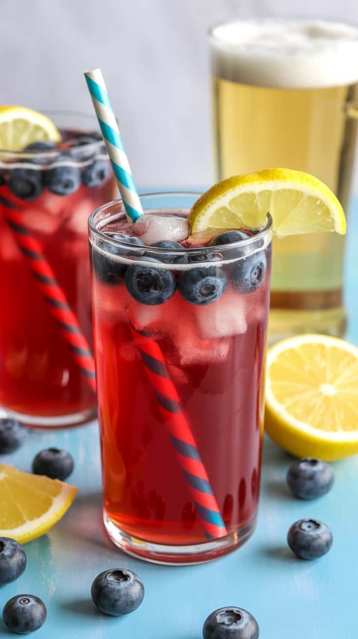 Black and Blue Shandy