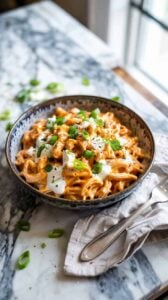 Instant Pot Buffalo Chicken Pasta