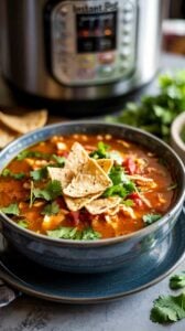 Instant Pot Chicken Tortilla Soup1