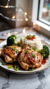 Instant Pot Honey Garlic Chicken Thighs
