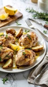 Instant Pot Lemon Garlic Chicken