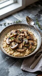 Instant Pot Mushroom Risotto