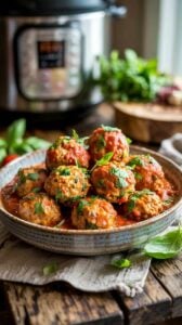 Instant Pot Turkey Meatballs In Marinara1