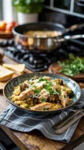 One Pot Chicken and Broccoli Orzo1