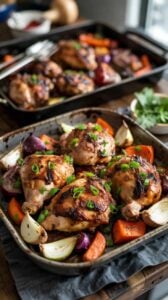 Sheet Pan BBQ Chicken and Veggies1