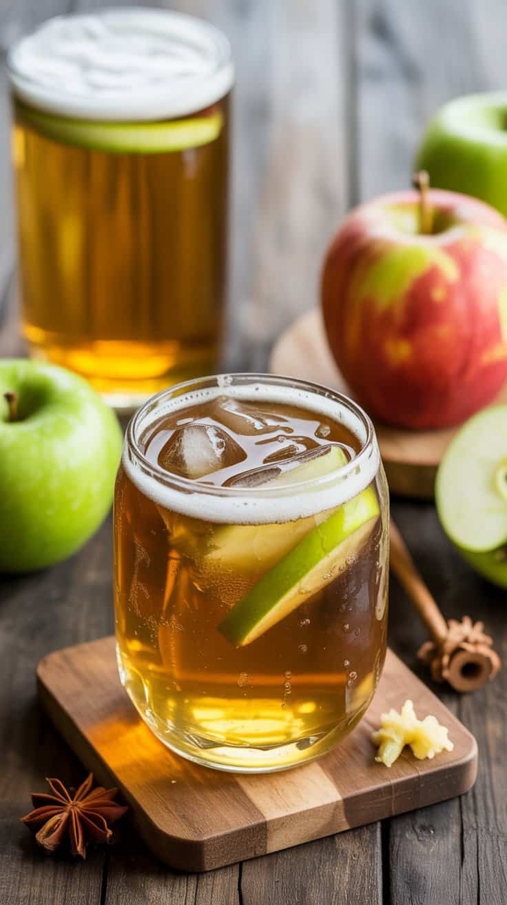 Sweet & Spicy Apple Beer Mule