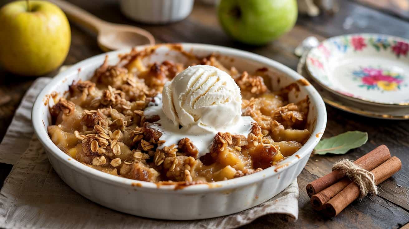1 classic apple crisp a nostalgic food p l5EUbw ISFWz3TrAG0xsJA r3HuEsMfT3CJaPyqxkwcuw