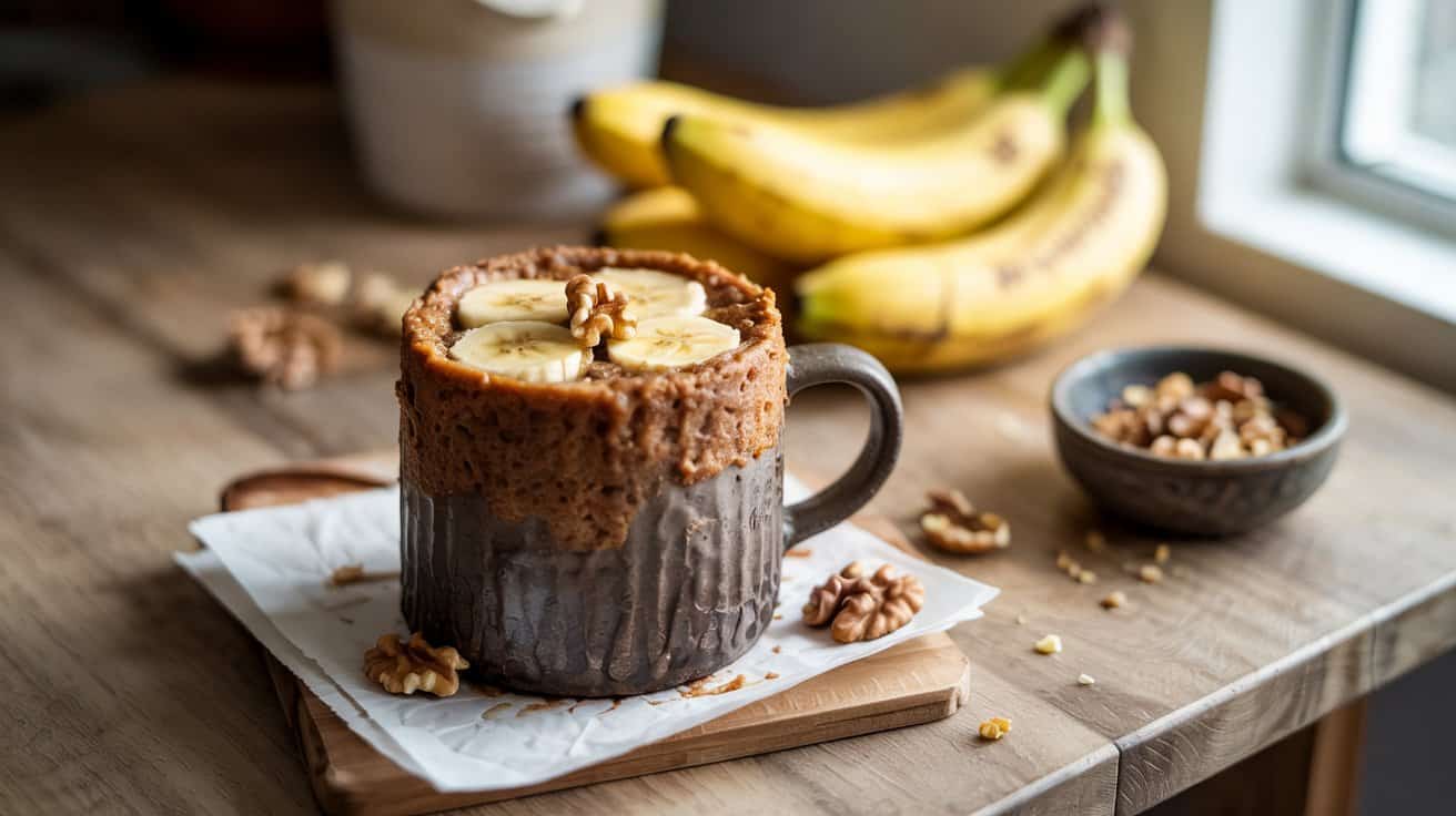 10 banana walnut mug cake a soft natural sJHoTjFXS4uHM4fLzCxKOQ cMh70S WR9mipc259RingA