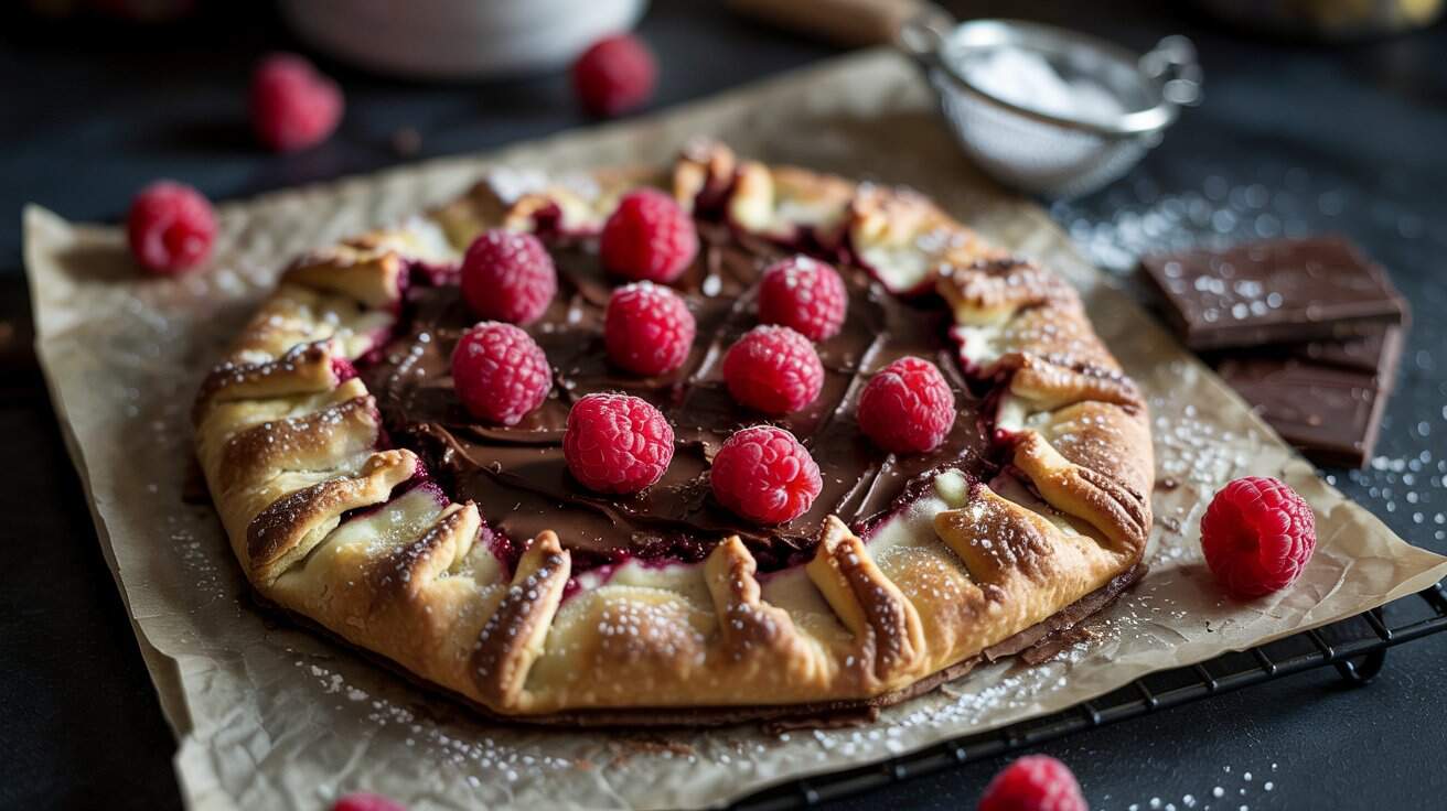 10 chocolate and raspberry galette an in rHhzg AmTMKv2Cui fat0A gIAhevOiTMGhZoDi25 EtA