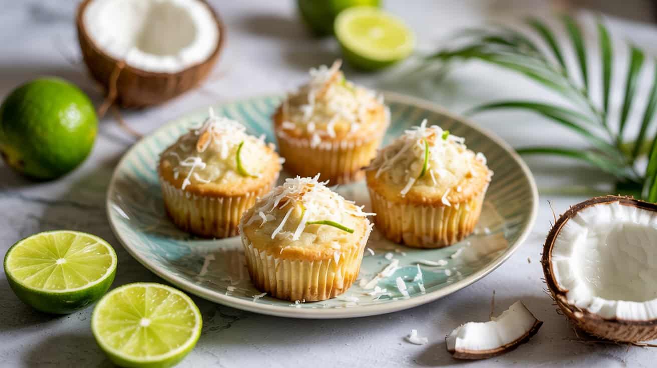 10 coconut lime muffins a tropical fresh 9cn6 iMaQieTUe1rGUi0xw gqcF7es Rge4h2dWZtRgyA