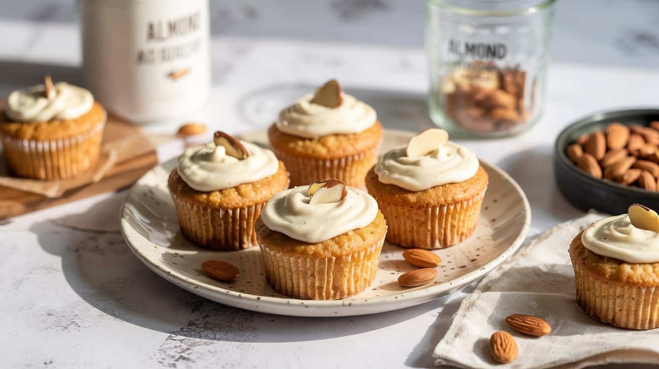 10 gluten free almond cupcakes a clean h Ybts4vJ3TviM GCHQ2KCWw REG SEeFQaKziI DDLHpPw