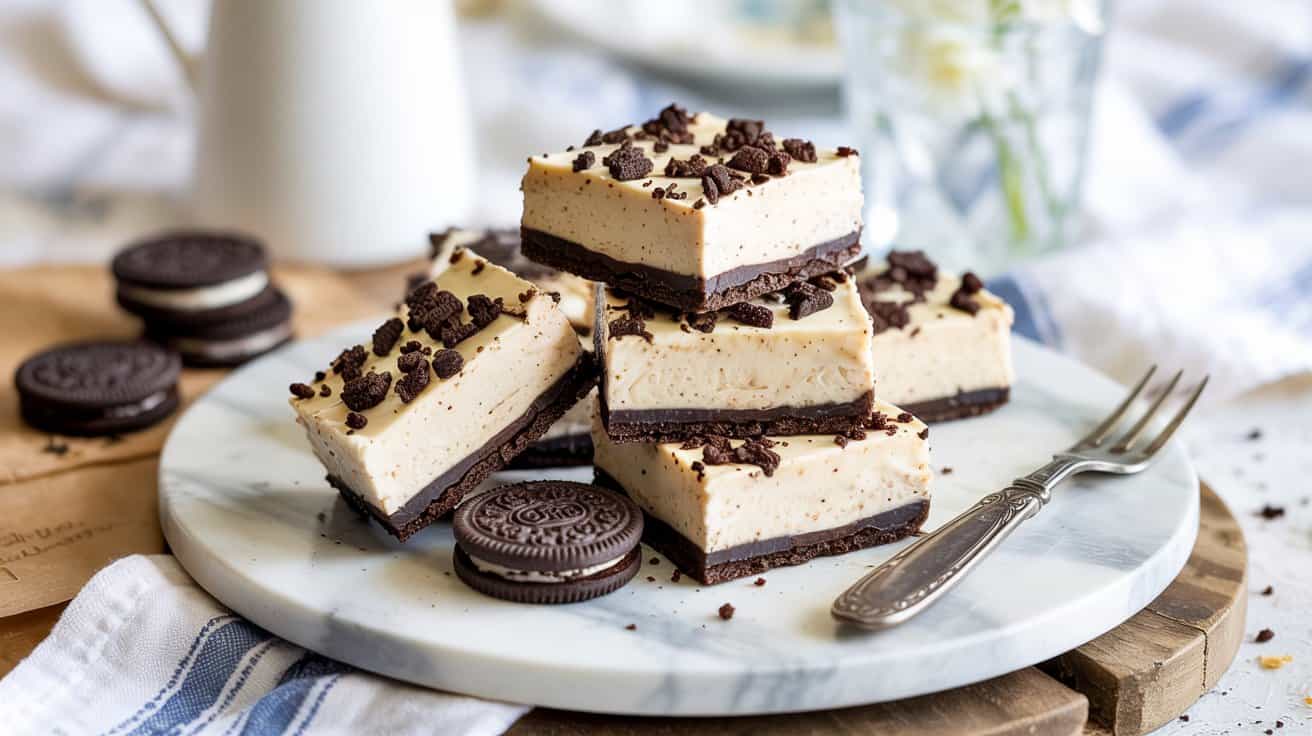 10 no bake oreo cheesecake bars a decade EwQIwZWgR1 2vIZb5aZIbA Vcw0QJbNSqKiLwOHaAZBJw