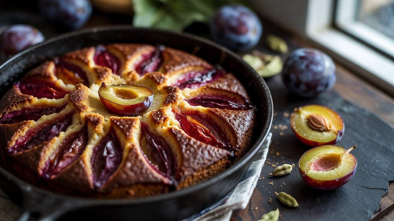 10 plum and cardamom cake a moody spice 3TcIVuPXQTCzU1CJ mGObA LKySrmyzRueQ57W MGLQEg