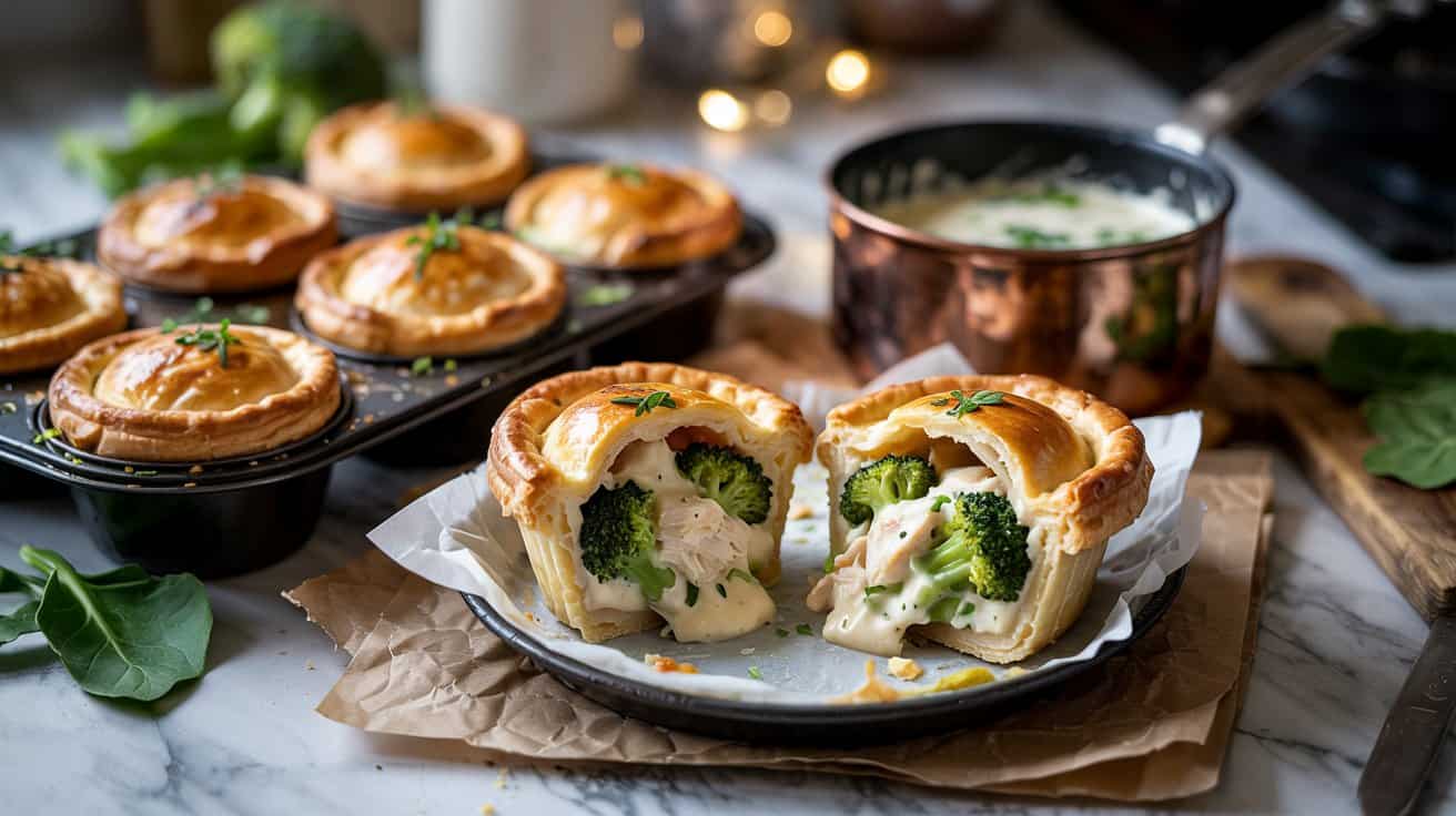 11 mini chicken and broccoli alfredo pie Y5SiZRjgSGOsZddL4HOwUQ 70RW4E3lS02mINjkCqz5 A