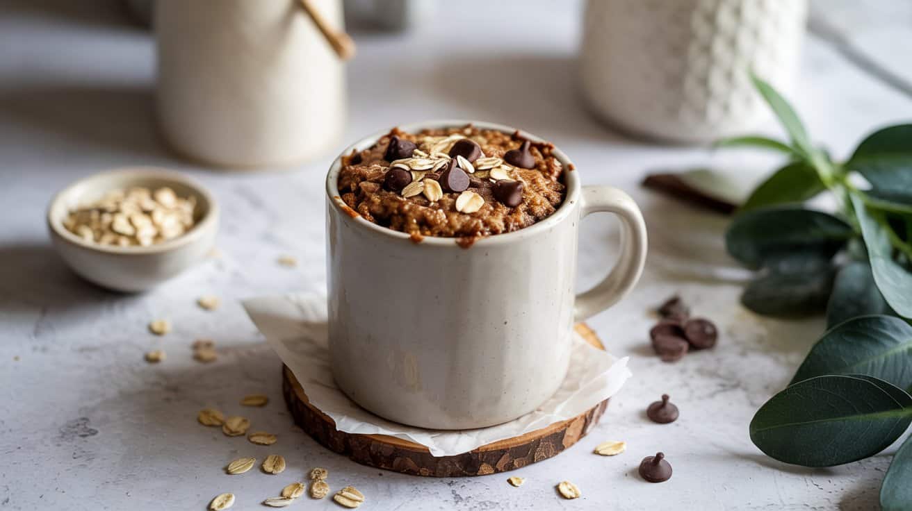11 vegan oatmeal chocolate chip mug cake vw52ClXJS9S9XHEB5QBbLA spRsP vxT7a8fS9g 0EPPQ