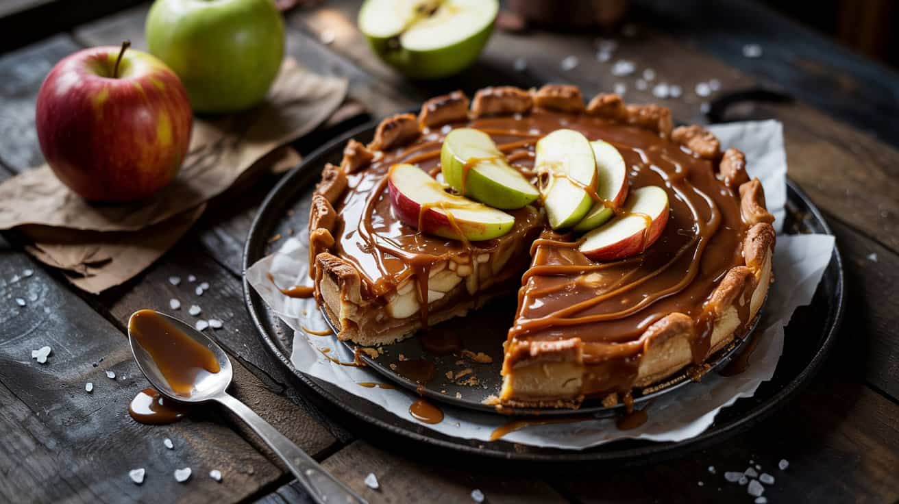 12 no bake salted caramel apple pie a mo 0PMn4VAdQXO3VBl5 DaFKg WeWMDkS4TqKrWmVDNKLOdw