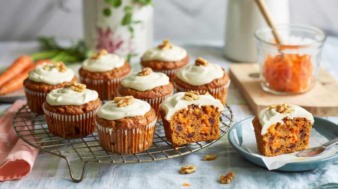 12 one bowl carrot cake muffins a cheerf wV25vspjQq6592lAqJ MdA wKrvQ1TKR eHFNrRzxhLMg