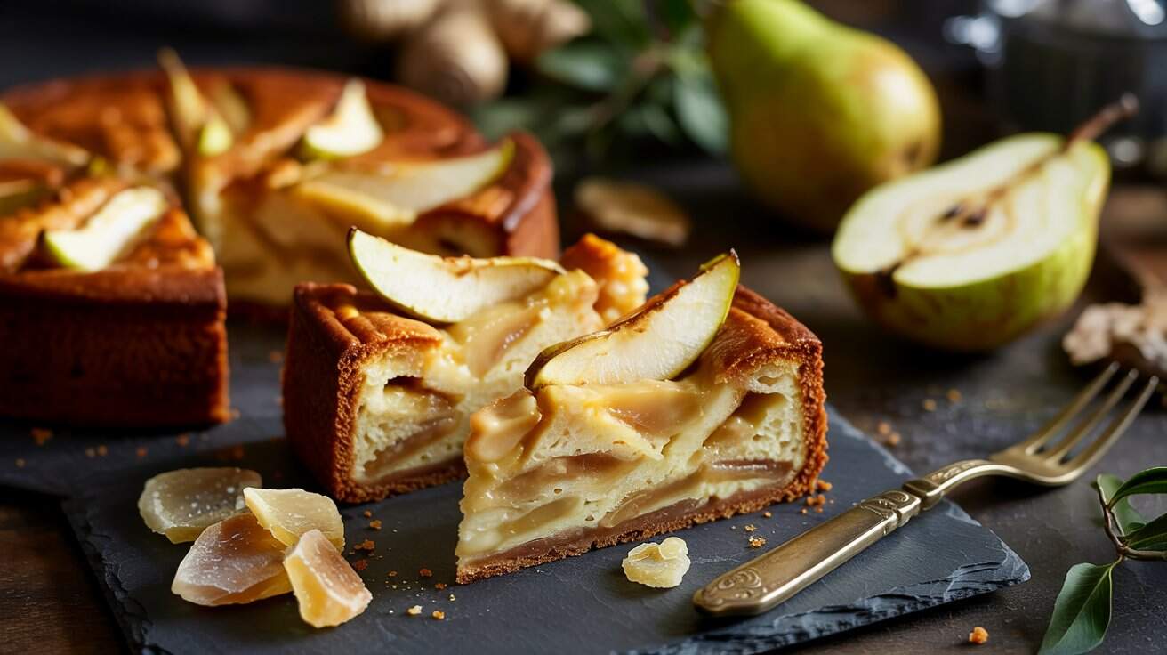 12 pear and ginger cake an elegant food mncBFY3KTVWbG1NFon I3g n4BXSYTPRr qKhx408E Wg