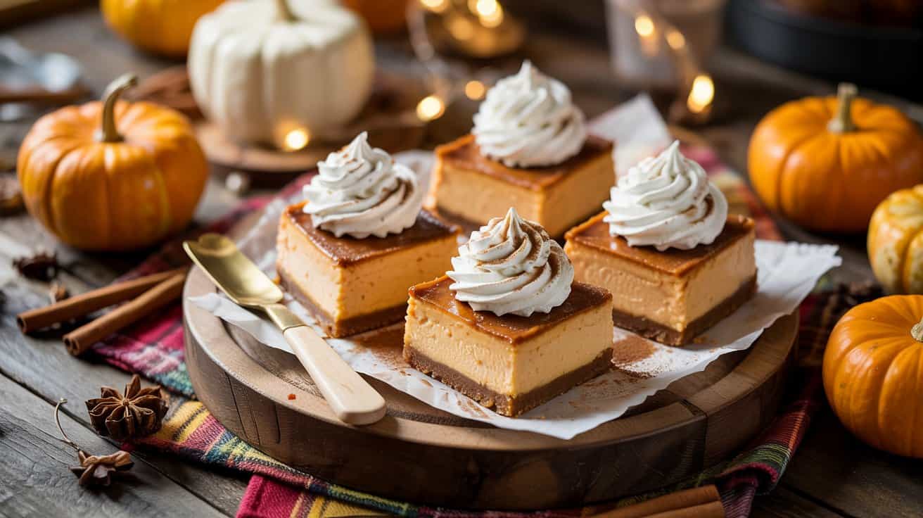 12 pumpkin spice frozen cheesecake bars RrfYd6E4Q eSPrQz7dXo8w 0yu9rW1ySnWNtS0GAuyhJw