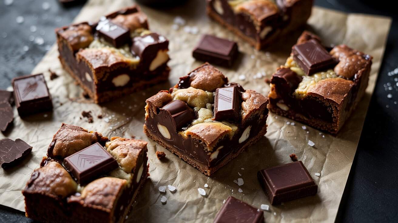13 chocolate chunk and sea salt blondies atRm9YKRQBm6v8ObdcDWLw 2lCFsV4OT 2mQiK610OA2A