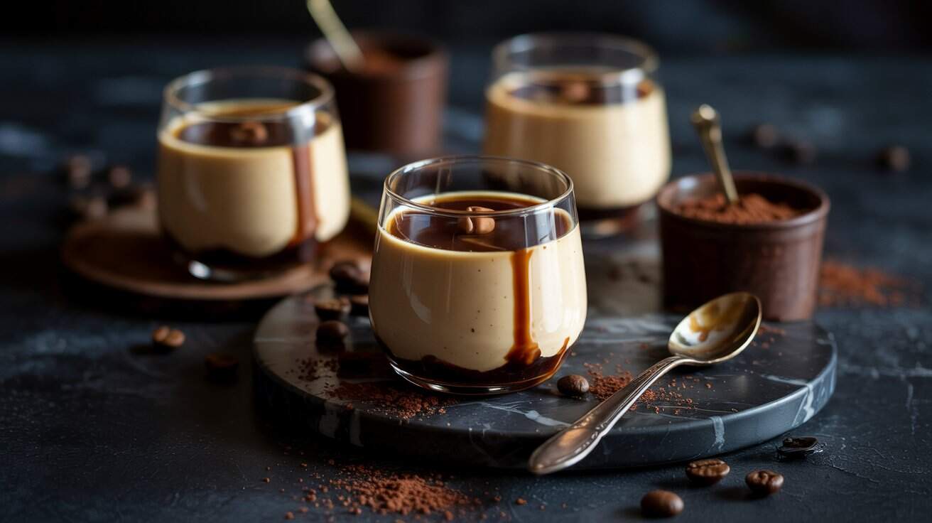 13 espresso panna cotta with dark chocol q8wedXNtRlSa7oZOEEknkw COHWoii5Sq2ZFNOc03XGaA