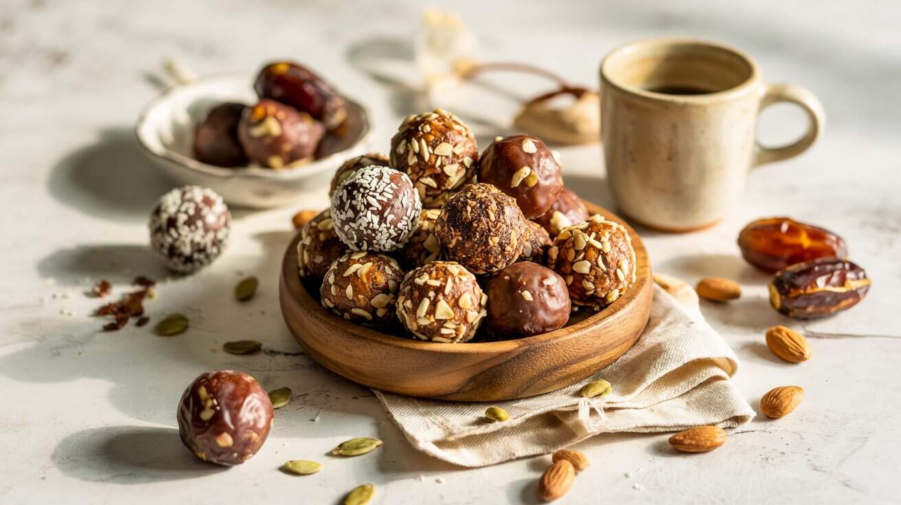 2 date sweetened energy balls with nuts oRjYC65ITFKRCr3UmACRbg sEfTnau2SzuRdG2JAl2bAg