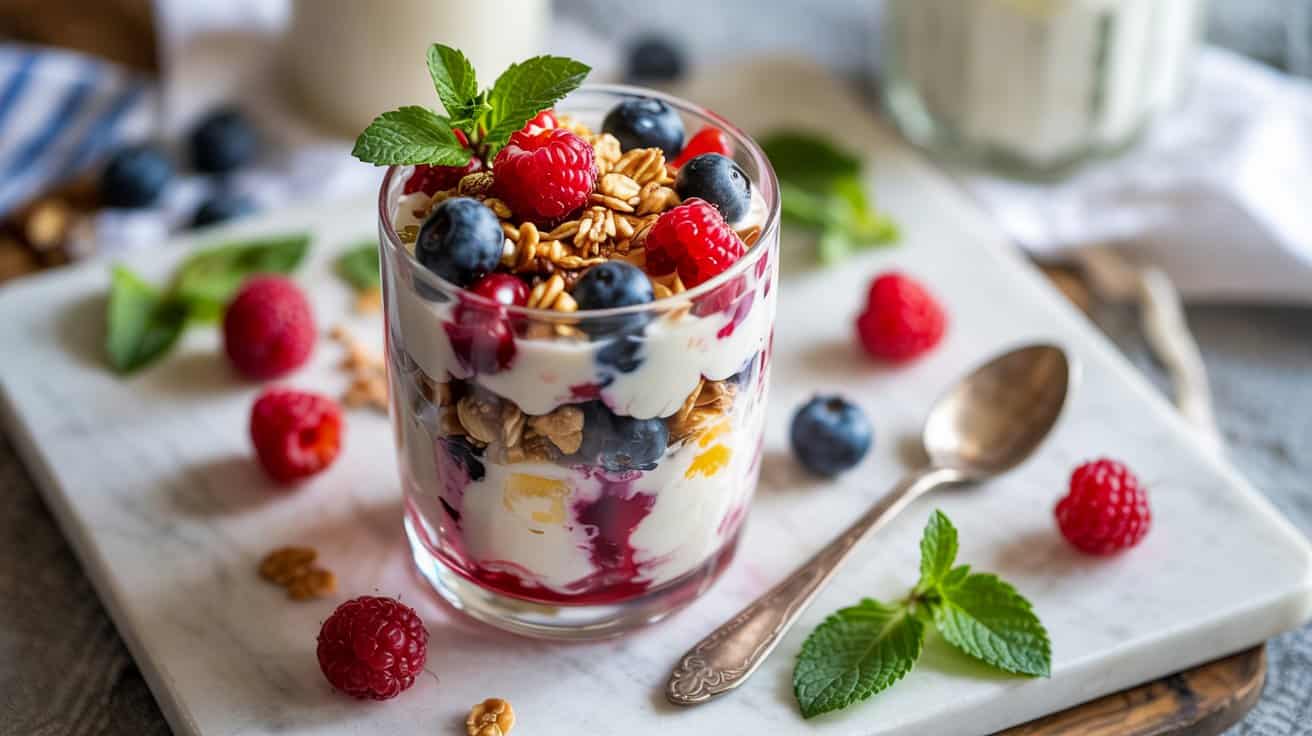 2 greek yogurt berry parfait a bright an lUNECAqKR2K PfIsHvr eQ XwJgzCdTQ4iJJgkhM0RhPw