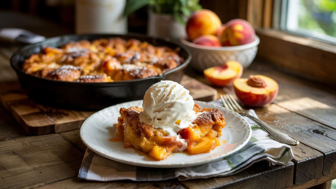 2 peach cobbler dump cake a sunlit farmh aB2IeI0PSQC86P0eLHWomg G3D6WzSNRv 26ObPp1rBww