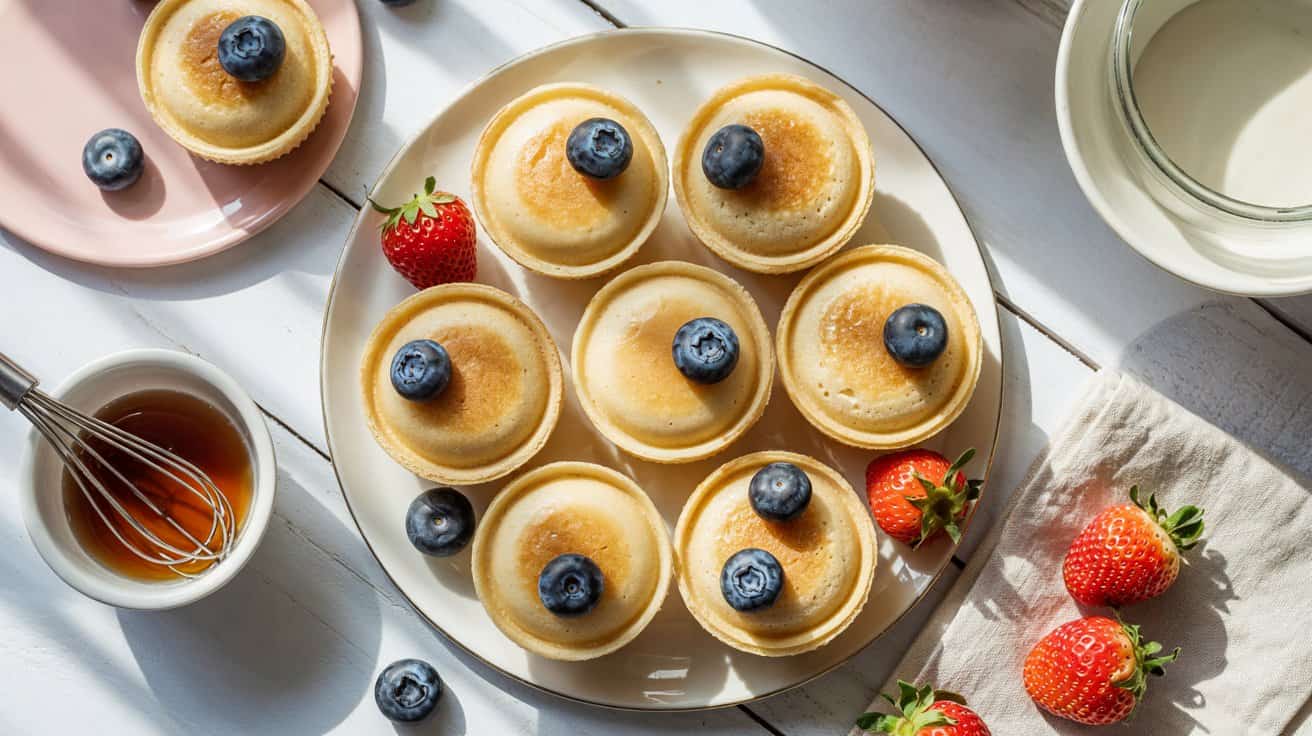 4 3 ingredient pancake cupcakes a cheerf 3 CBeZnRQ1 j33B3oYts3A S8mqL7SiSay pZTEeu9ECg