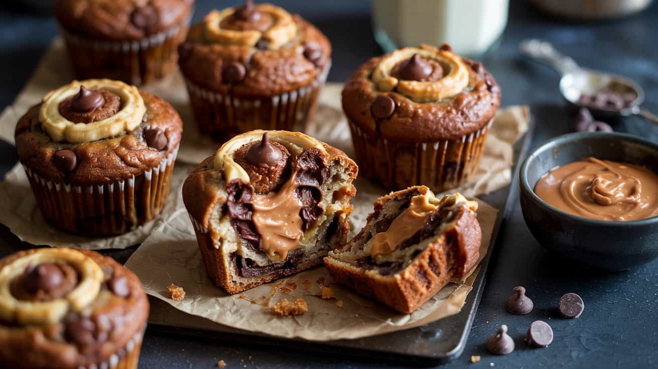 4 banana chocolate chip muffins with pea 1msuwGJDQiaoyYaUcqL4EQ TRMxmw15TGGka9uk2pTqtg