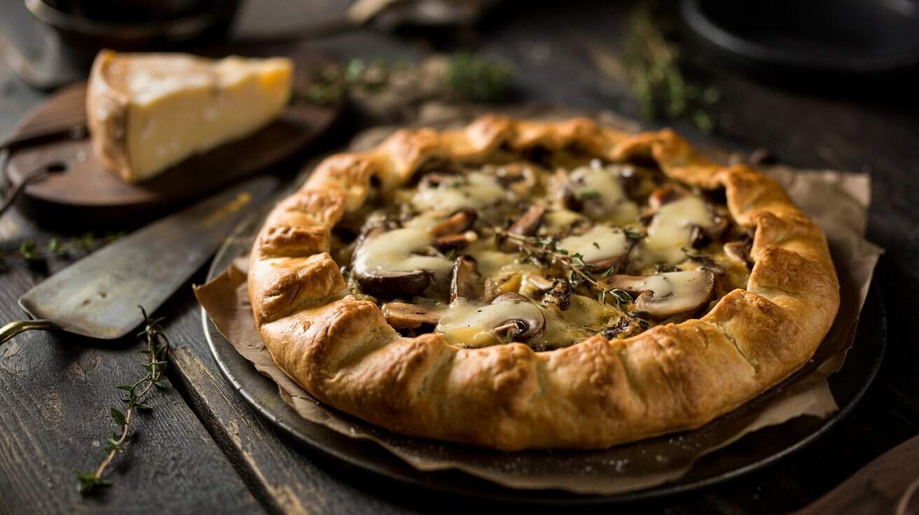 4 mushroom gruyere and thyme galette a d OxUMR46lRV6ESbrqKnT2DA 5JBgK55KRYWmOXxPD2ypoA