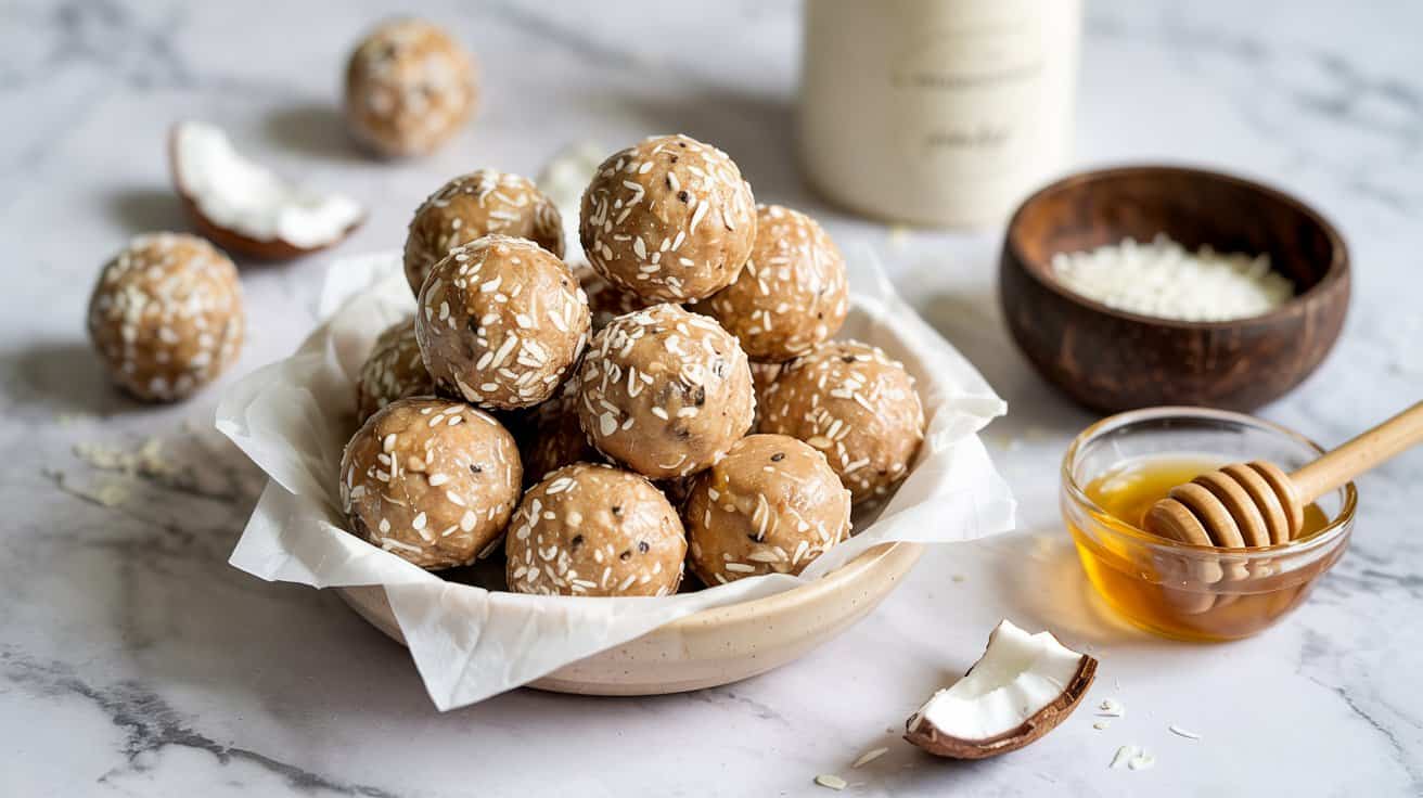 4 no bake coconut energy balls a clean m ft QgGxiSVW enQ9VS 0qA jjc3D RTQEGfbBUyMRPrpQ