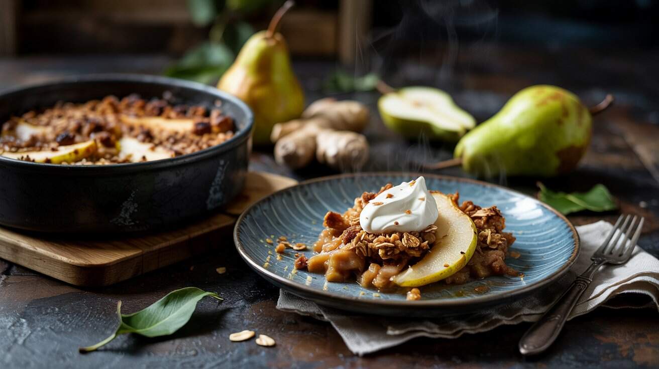4 pear and ginger crumble a moody elegan tvfCltapSFaEHteZZogm2Q Mfsx6iOBQaqqIOz5GIUAdA
