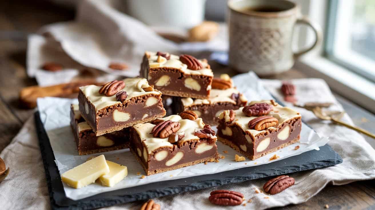 4 pecan and white chocolate blondies a n 7bWon8gXRvaLwZnPWOIZyg DjFYHXKJRXWPyoYny8Tqvg