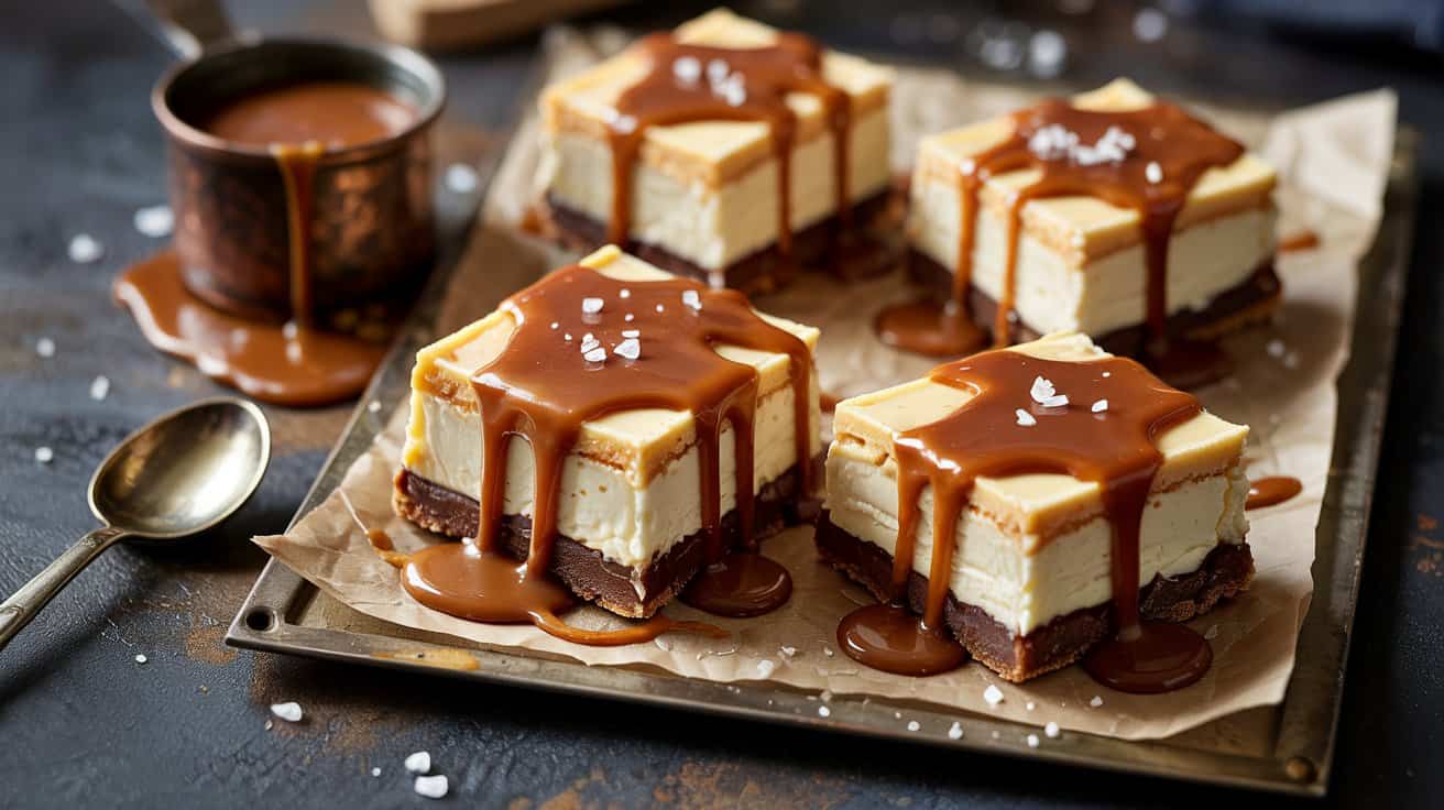 4 salted caramel frozen cheesecake bars 1Twy55SnTnC4Ih4Alga jA cQqiXRplSXipTWA4A0HS1g