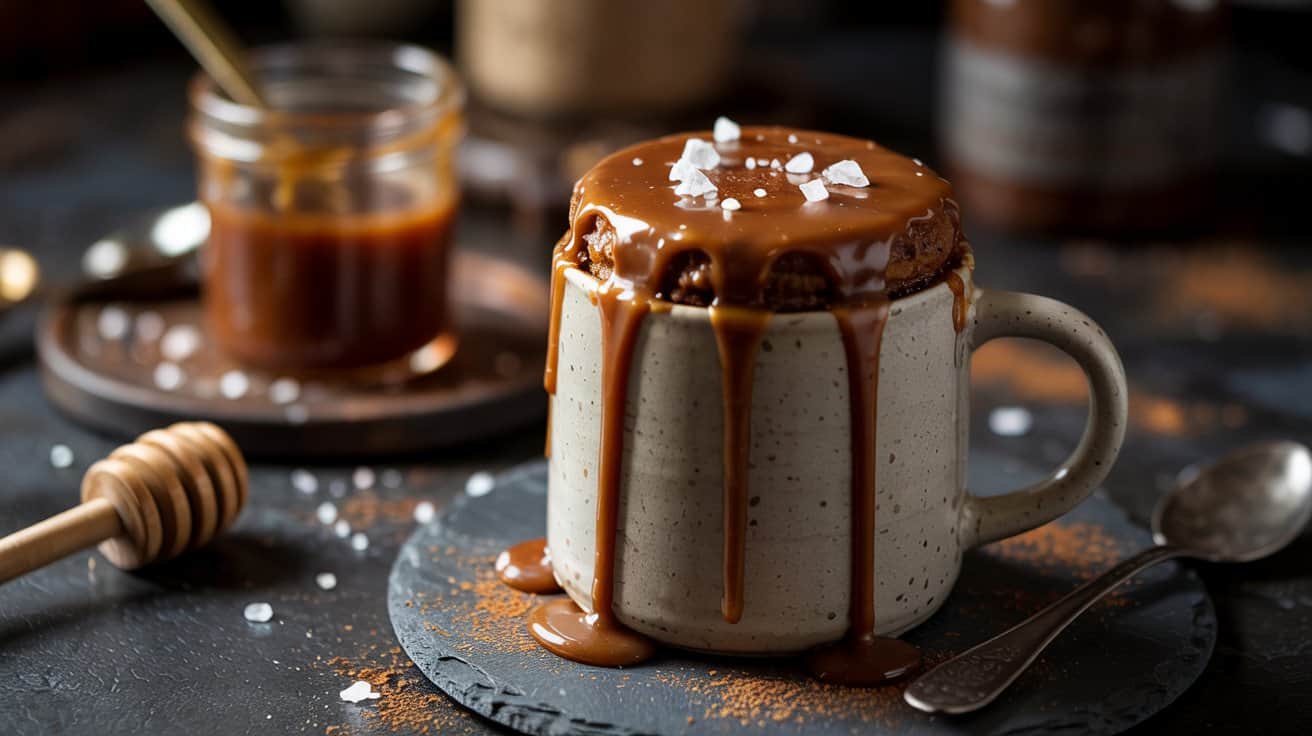 4 salted caramel mug cake a moody rustic nd2GYZxvS86FD8HtzBni A pU0XZJHoSBSAVDKSyiBKtQ